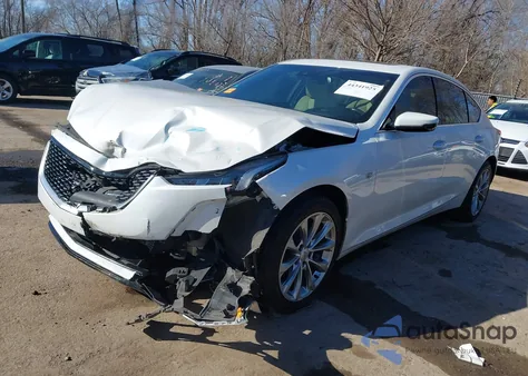 2021 Cadillac Ct5 Premium Luxury from USA, damaged, VIN 1G6DT5RK8M0124911